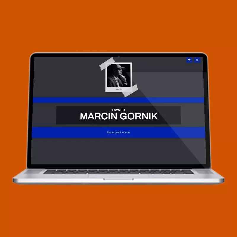 Marcin Gornik's website