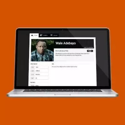 Wale Adebayo's website