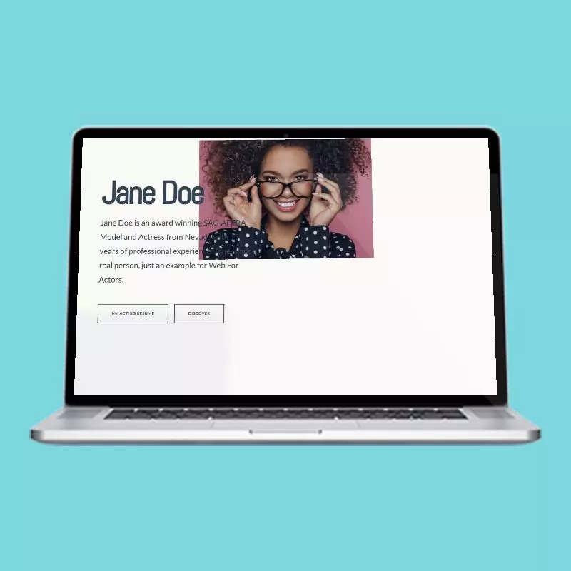 Flipper actor website design