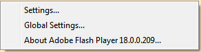 actor websites flash website menu