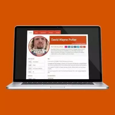 David Potter's website