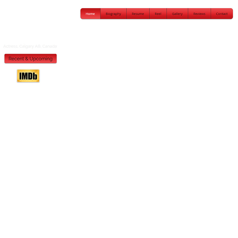 Your actor website should load fast