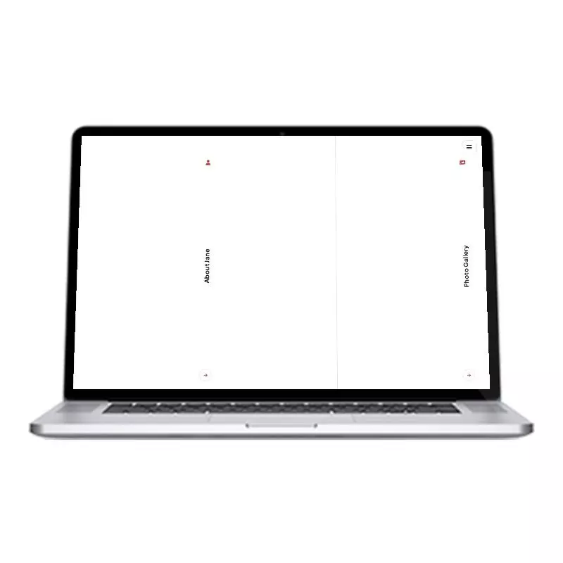 Shutters actor website design