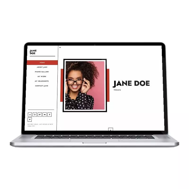 Billboard actor website design