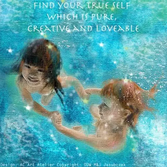Art by Aga Czech: FIND THYSELF 