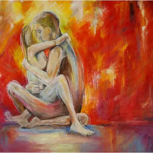 Art by Aga Czech: CONNECTED SOULS