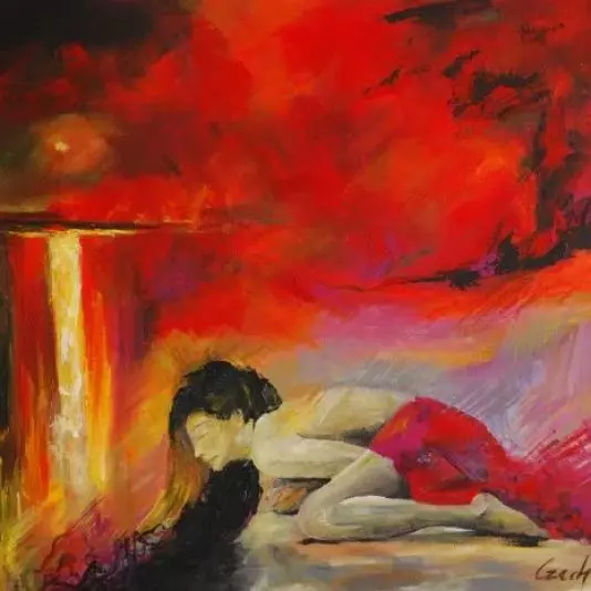 Art by Aga Czech: RIVER OF LIFE