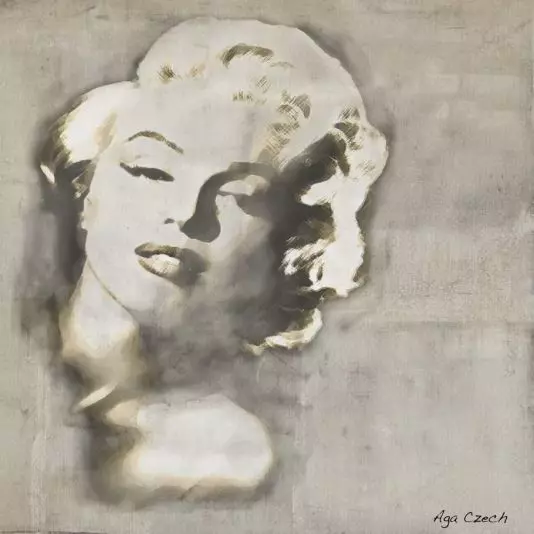 Art by Aga Czech: MARILYN MONROE