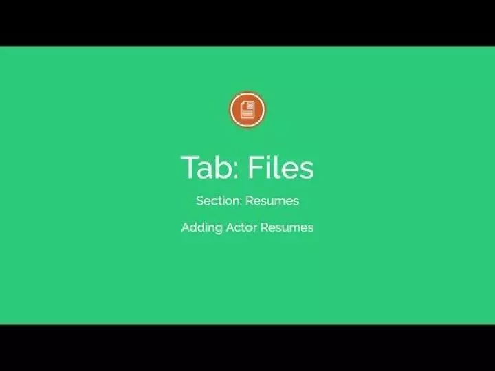 IADB Tutorial - Files - Resume