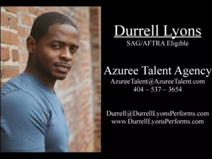 Durrell Lyons Azuree Talent