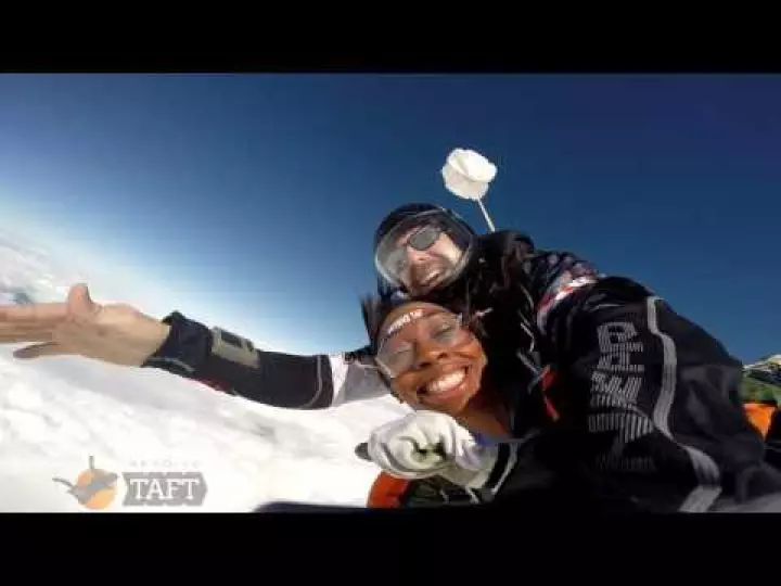 Carrie Bernans 1st Skydiving Tandem Experience - The Best Sky Diving Experience Ever