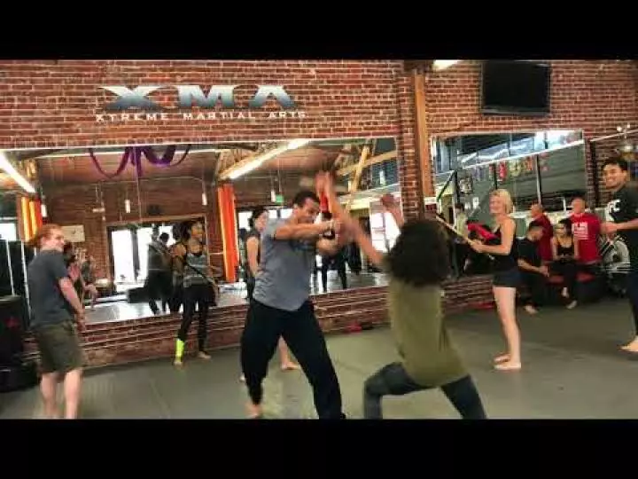 STUNT WOMAN: CARRIE BERNANS Stunt Footage