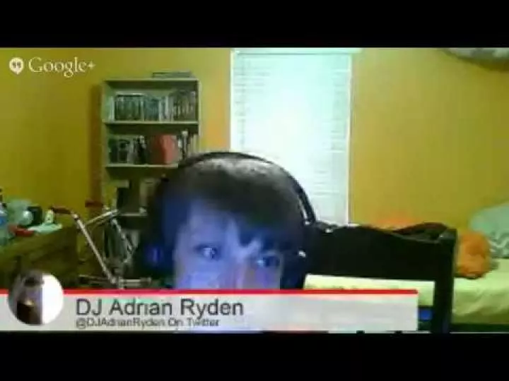 DJ Adrian Ryden LIVE Google+ Chat
