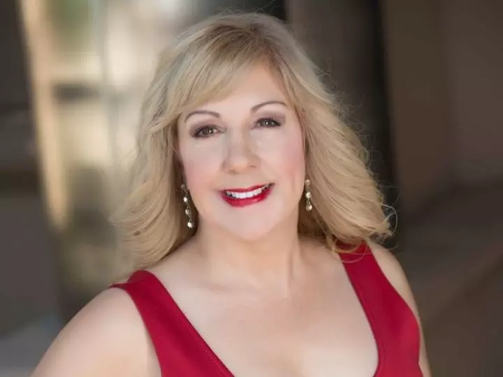 A Full Length In Red Of Judy