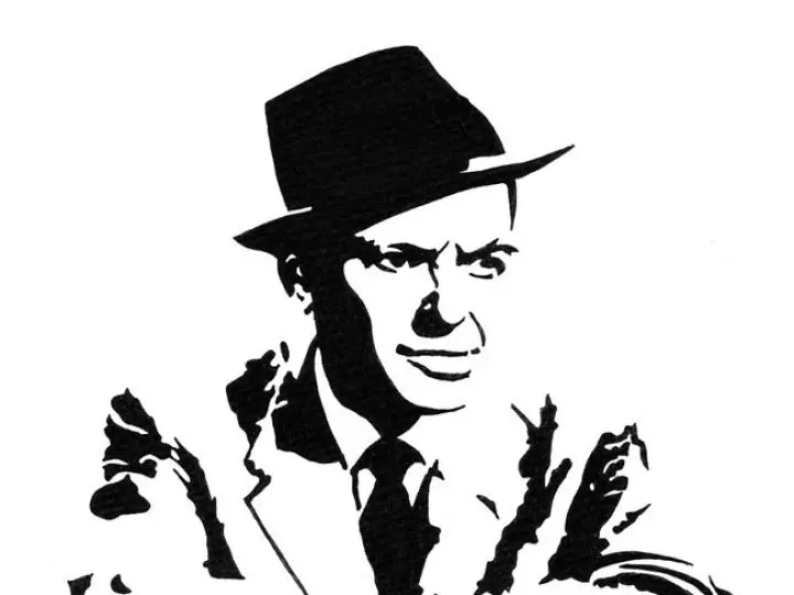 Frank Sinatra Drawing