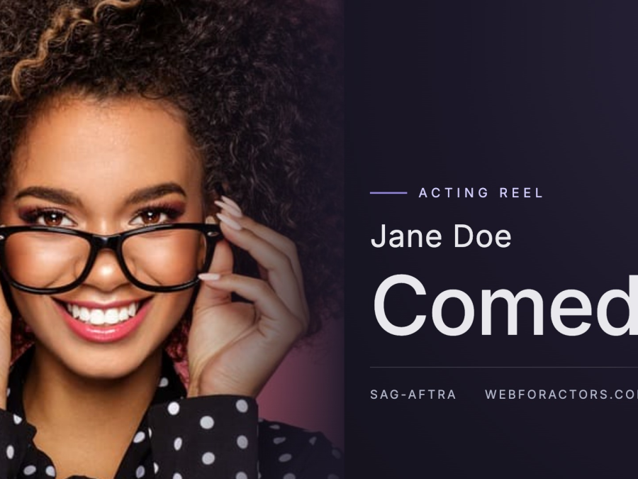 Jane Doe Acting Reel Comedy